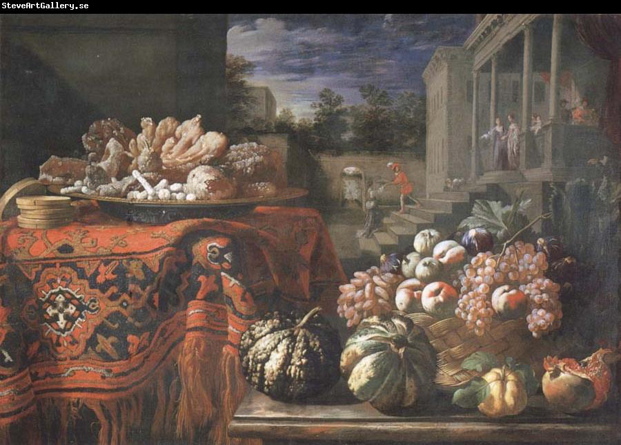 Pier Francesco Cittadini Style life with fruits and sugar work